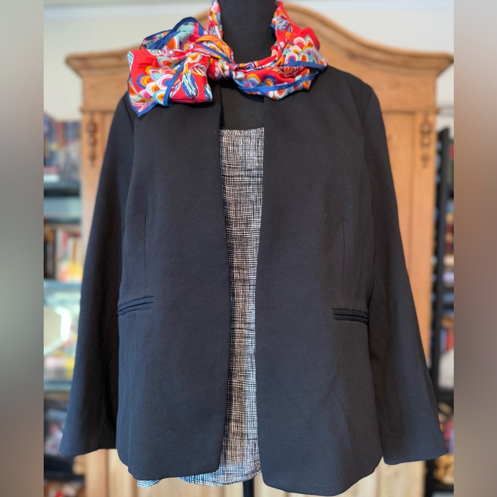 J. Crew Black Going Out Blazer 20